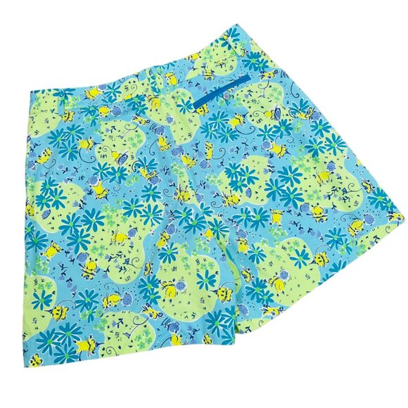 Lilly Pulitzer Vintage Shorts Mice Golfing Print Size 6 - Picture 4 of 9